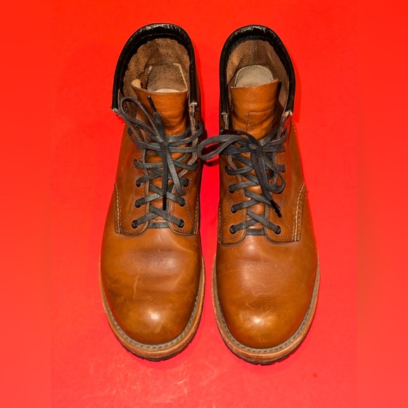 Red Wing Heritage Beckman Boots 9016 Cigar Featherstone Plain Toe Men’s 9 D US - Picture 1 of 10